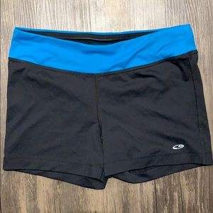 Never worn short Champion biker shorts